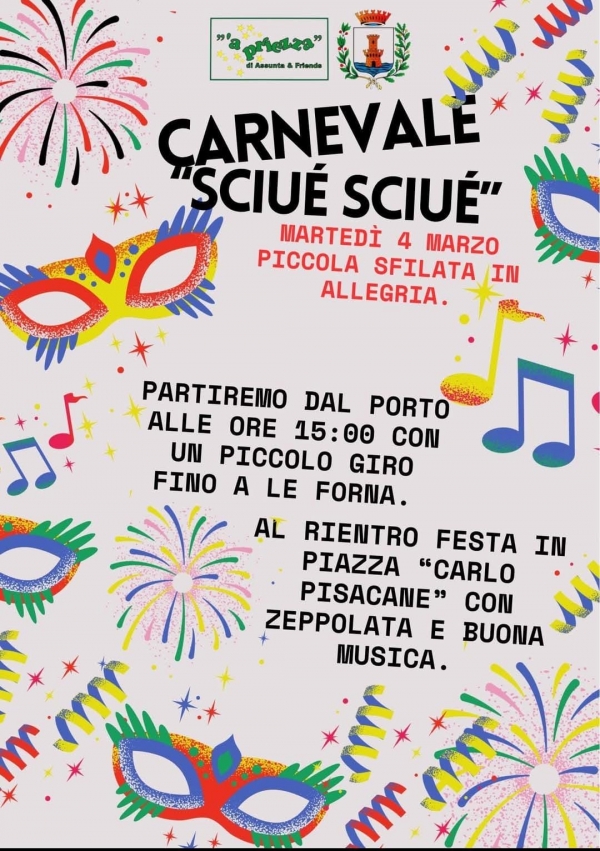 CARNEVALE A PONZA 04 MARZO 2025