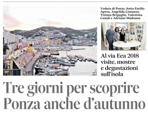 Tre giorni da scoprire Ponza anche d’autunno